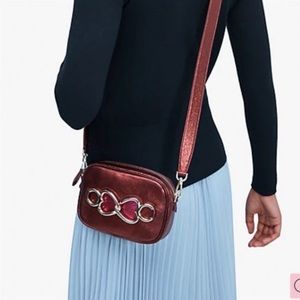 Kate Spade metallic naomi Crossbody bag